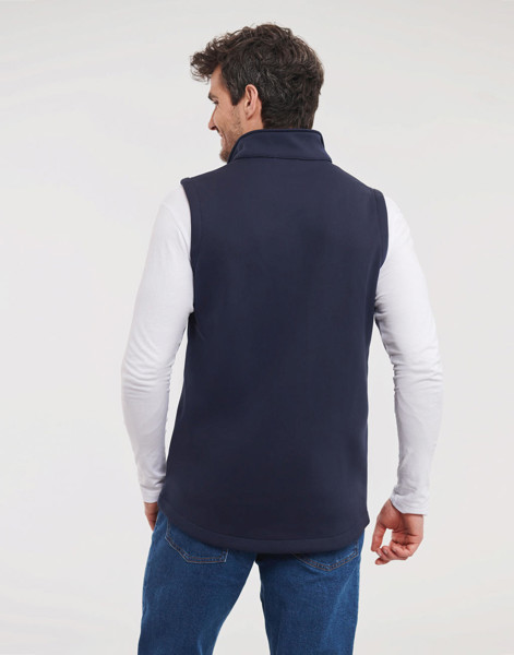 Men's Smart Softshell Gilet - Black / S