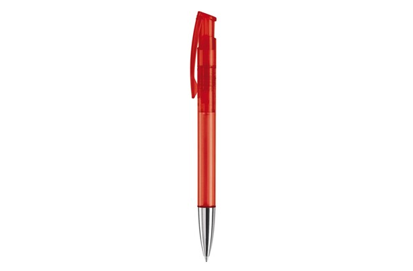 Avalon ball pen metal tip transparent - Transparent / Red
