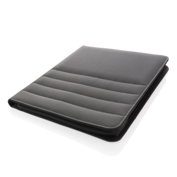 XD Xclusive A4 portfolio, recycled rPET, zipper - Anthracite