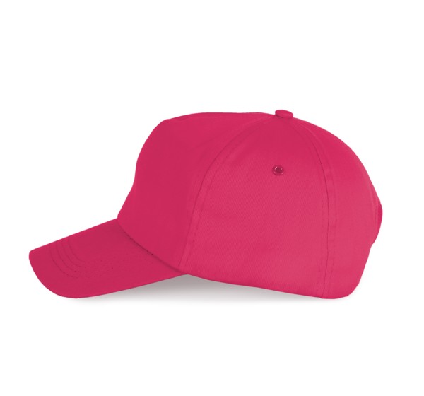 First - 5 Panels Cap - Fuchsia