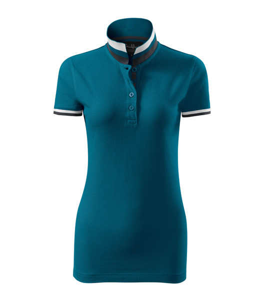 Polokošile Dámská Malfini Premium® Collar Up - Petrolejová / XS
