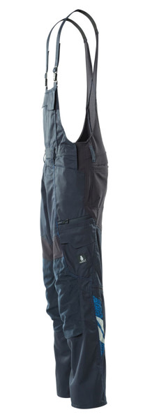 Pantaloni salopetă cu buzunare pentru genunchi - MASCOT® - Dark Navy