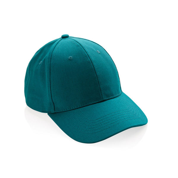 6 dielna šiltovka Impact z 280g recyklovanej bavlny AWARE™ - Verdigris