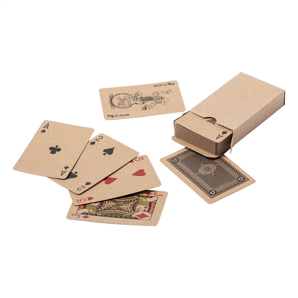 Cartes à jouer en papier recyclé Pacca