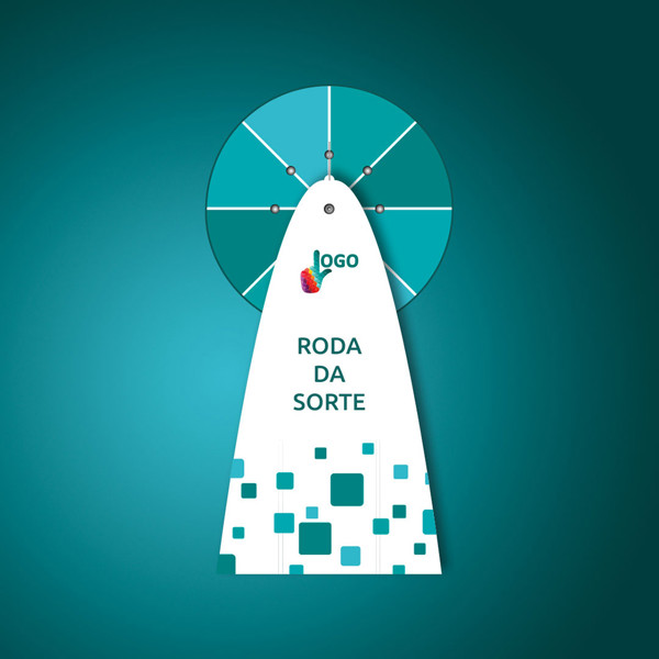 Roda da sorte personalizada