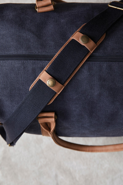 VINGA Duffle bag en toile recyclée RCS Bosler - Bleu Marine