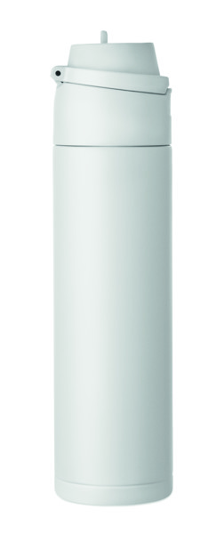 Double wall bottle 500 ml Toien Two - White