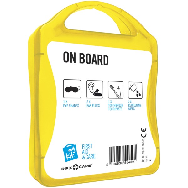 MyKit A bordo - Amarelo transparente