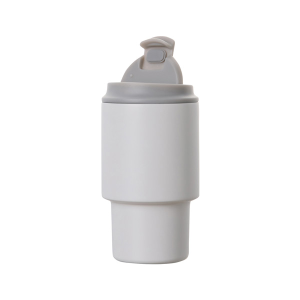 Termohrnek na cesty VINGA Nagano 350 ml z RCS - Bílá