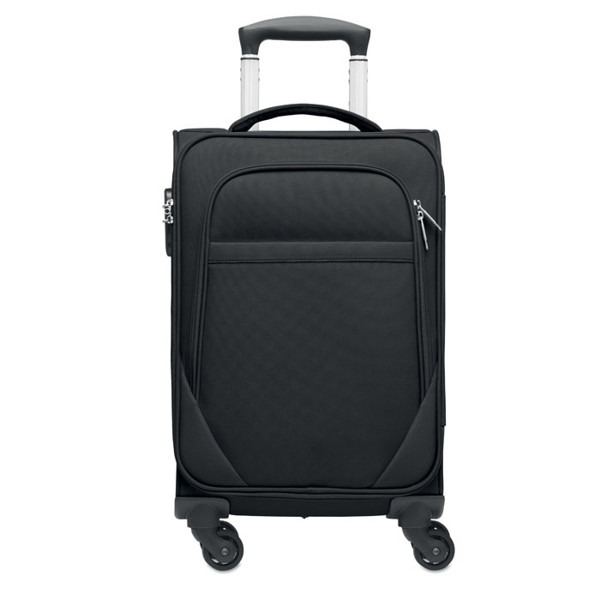 600D RPET Soft trolley Voyage - Black