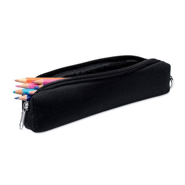 Pencil case Iris - Black