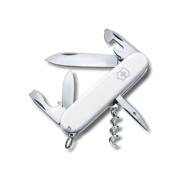 Couteau de poche Victoinox 12 fonctions Spartan - blanc