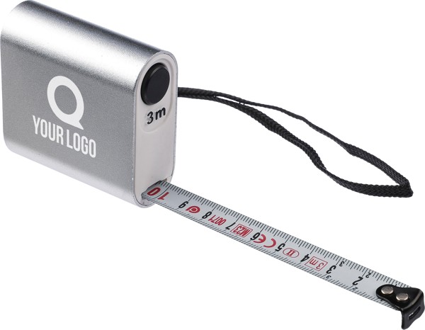 Fita métrica de alumínio Frances - prata