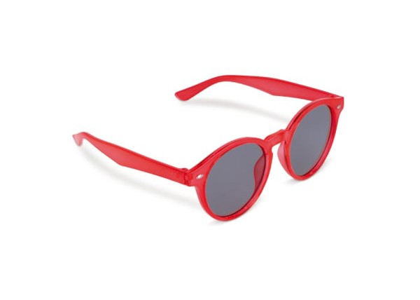 Sunglasses Jacky transparent UV400 - Transparent Red