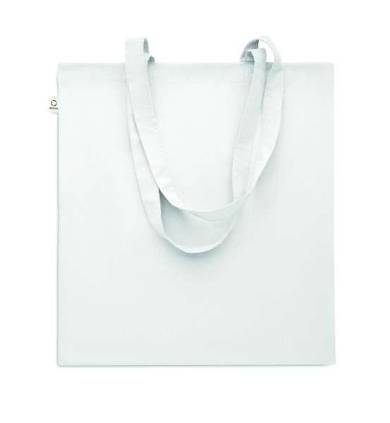 Einkaufstasche recy. Baumwolle Viveka Colour - Weiß