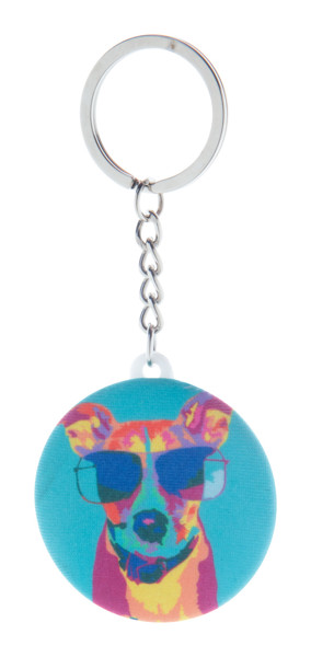 Pin Button Keyring KeyBadge RPET Mini