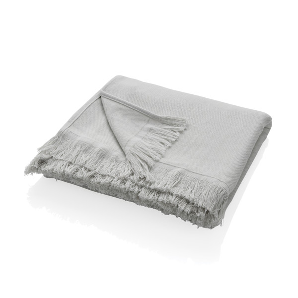 Ukiyo Keiko AWARE™ solid hammam towel 100x180cm - Grey