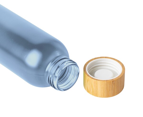 Gourde de 500 ml en verre Levi - bleu cobalt