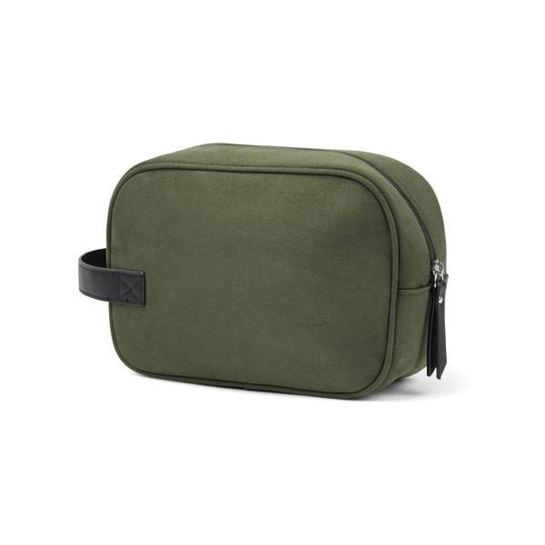 VINGA Trousse de toilette en polyester recyclé RCS Marlow - Vert / Noir