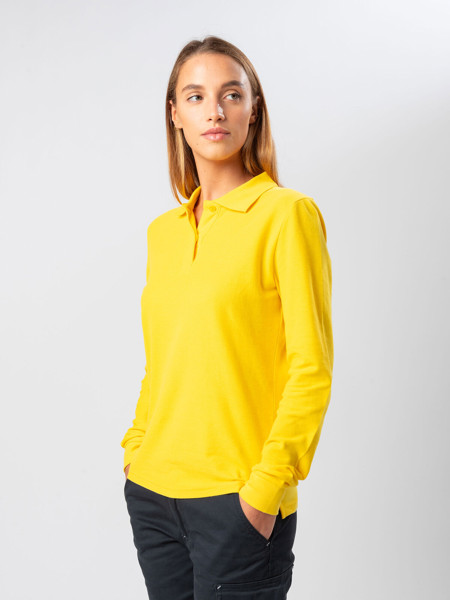 Evolution Polo Women LS - White / XS
