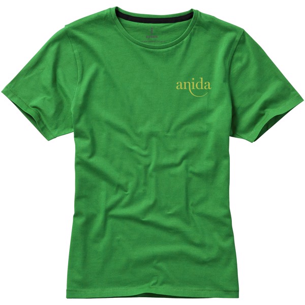T-shirt Nanaimo a manica corta da donna - Verde felce / XS