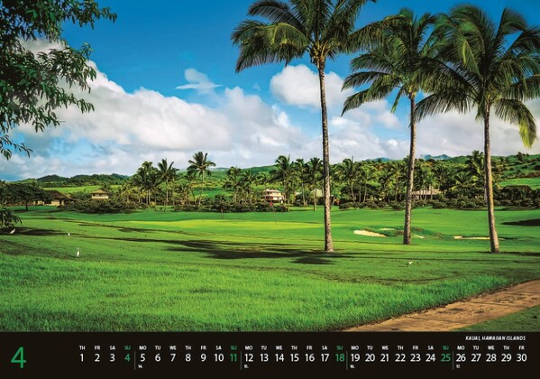 Nástenný Kalendár Golf 2027
