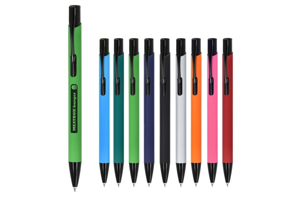 Alicante soft touch R-AL blue writi - Dark green / Black