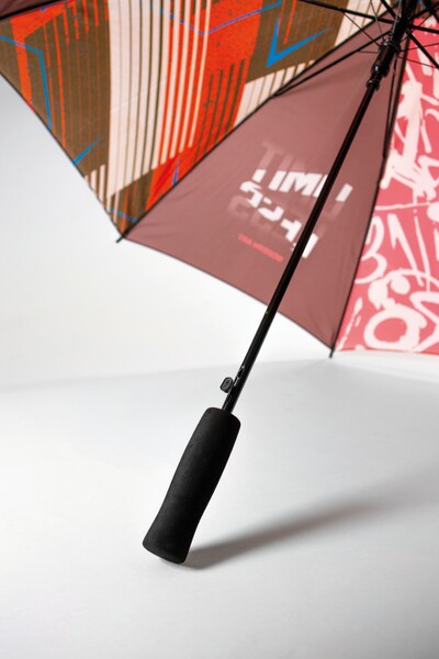 Allover-Druck Regenschirm 23" (⌀ 102cm). Automatische Öffnung, EVA-Griff - Full Color