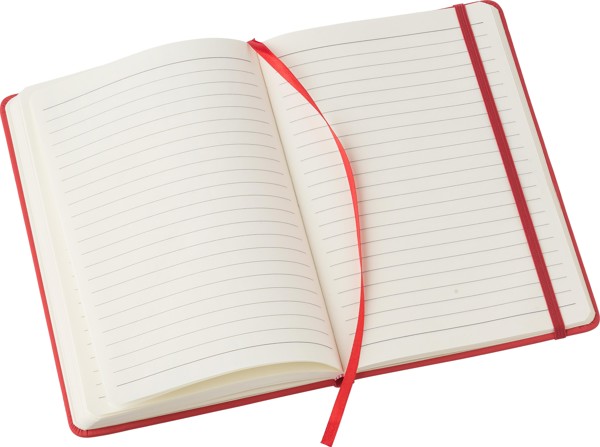 Notitieboek Eva | Gerecycled PU | A5 | Gelinieerd - wit