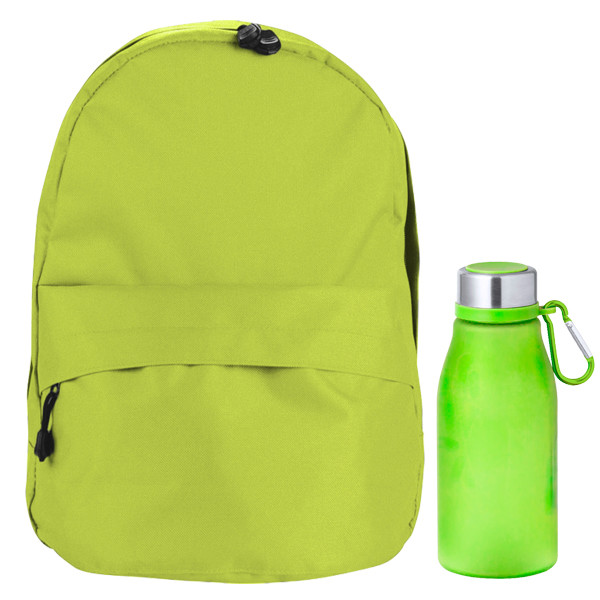 Set para congreso con mochila color