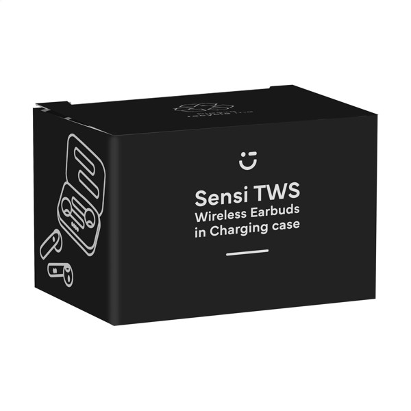 Sensi TWS Earbuds in Charging Case