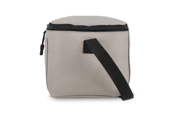 Sac isotherme R-PET 600D pour 6 canettes 25 x 14,5 x 15,5 cm 5 L - Gris