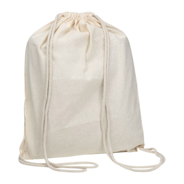 Cotton Drawstring Gym Bag Suva 140 g/m²