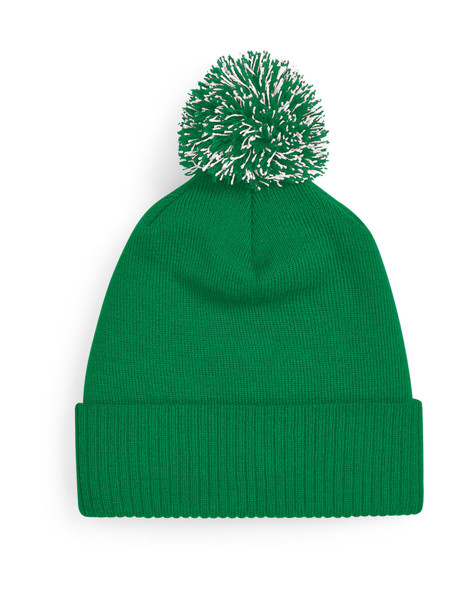 Snowstar Beanie - White / Black / ONE SIZE