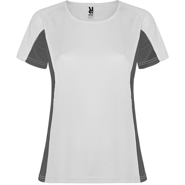 T-Shirt Shanghai Woman - WHITE/DARK LEAD / XL
