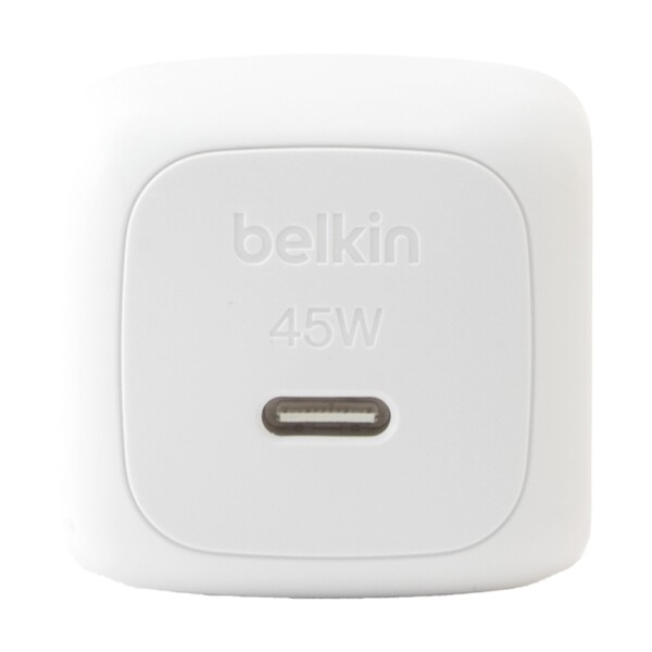 Belkin 45W USB PD Wall Charger with PPS and Cable - blanc