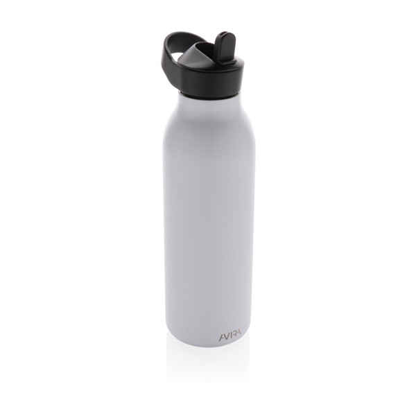 Avira Ara RCS Re-steel fliptop water bottle 500ml - White