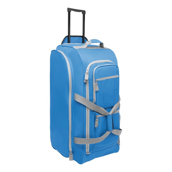 Trolley Travel Bag 9P - Blue / Grey