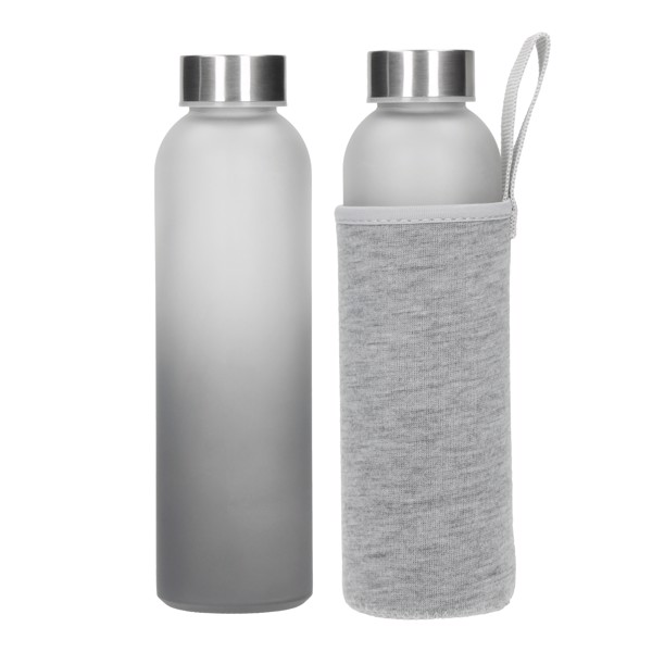 Glasflasche Mit Hülle "Iced" 0,45 L