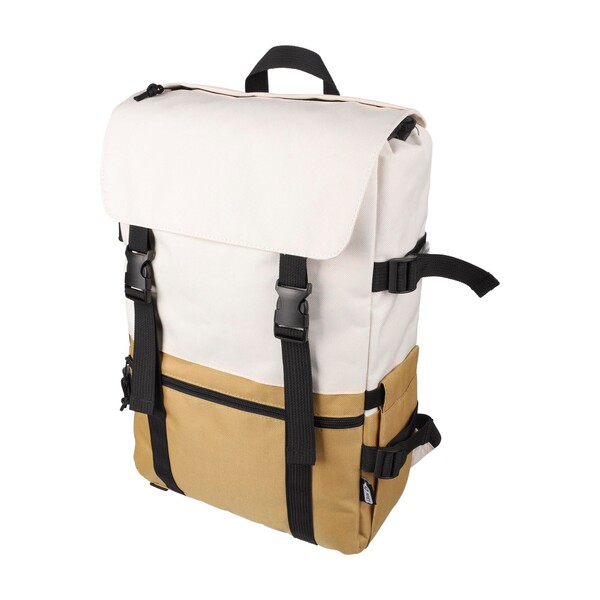 Mochila Vayo 2-tone | Reciclada | Portátil 15" | 11 l - caqui
