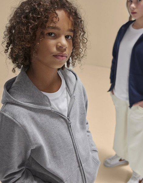 Id.334 Zip Hood / Kids - Sport Grey / 5/6 (110/116)