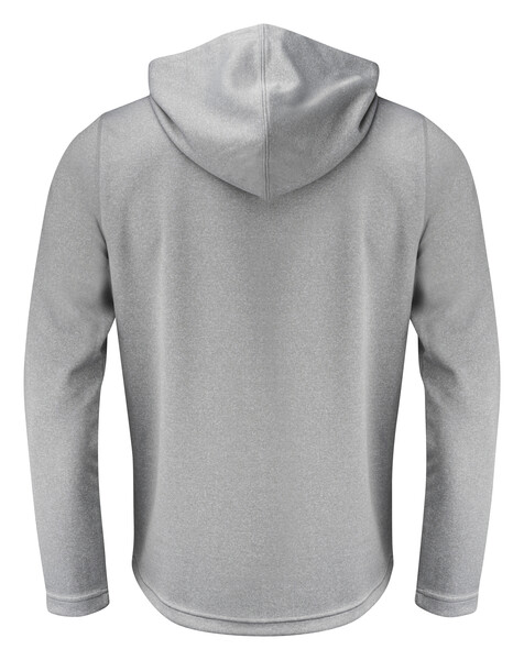 Layback Hooded Jacket Grey Melange 5XL