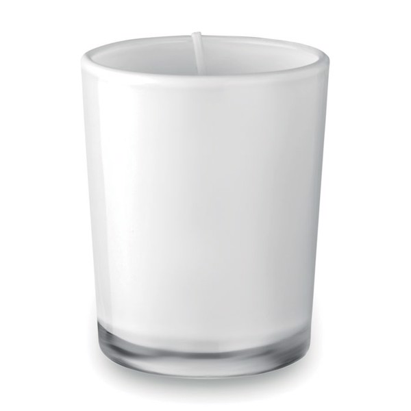 Scented candle in glass Selight - White