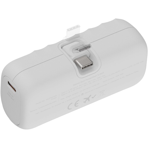 Xtorm Go2 20W 5000 mAh power bank - White
