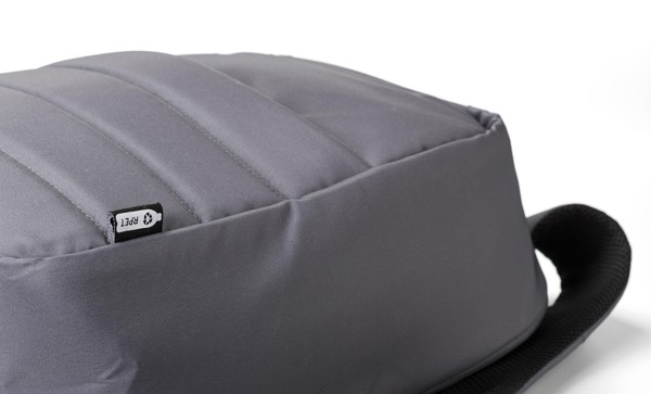 rPET polyester (300D) laptoprugzak Calliope - grijs