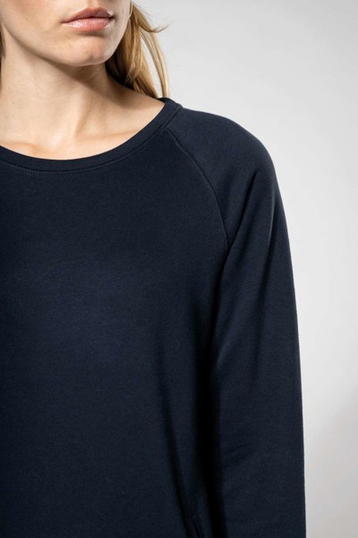 Haljina za opuštanje od organskog flisa - Light Siva / M