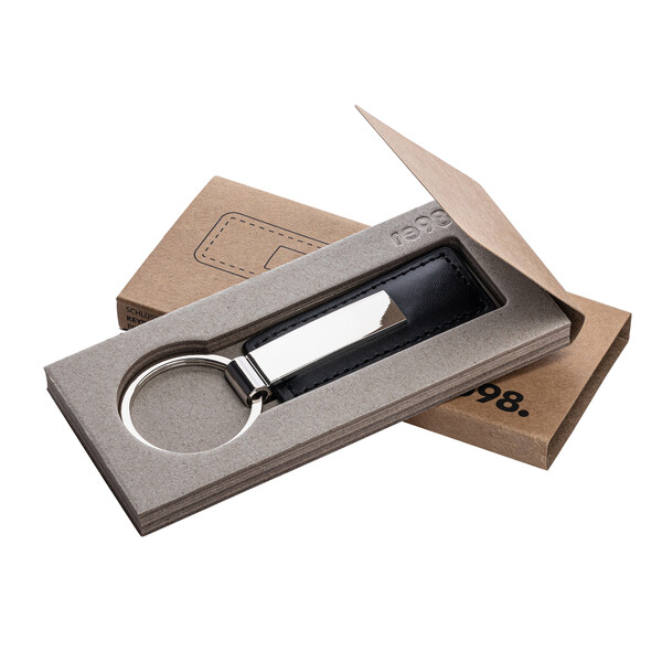 Porte-Clés PERRIS RECTANGULAR - argenté mat