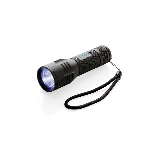 3W medium CREE torch - Black