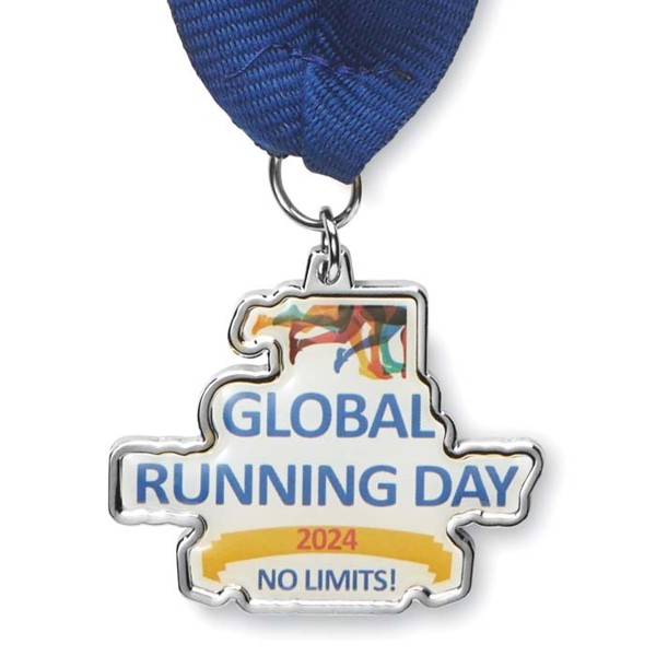 Medalha de ferro com forma personalizada até 50mm X 50mm