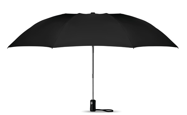 Skládací oboustranný deštník Dundee Foldable - Černá